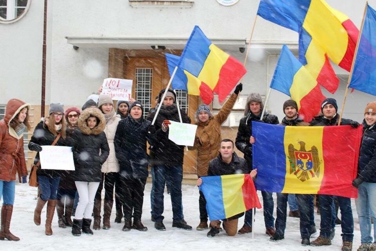protest studenti basarabeni