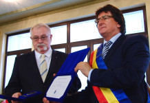 VIDEO: Decernarea titlului de cetățean de onoare mai multor personalități ale Timișoarei