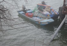 Trecere ilegală pe fluviul Dunărea