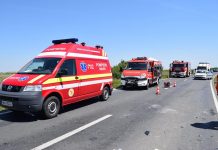 Accident rutier între Săcălaz și Beregsău Mare