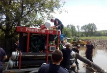 Inundaţii în Timiş! Ploile din ultimele ore le dau de lucru pompierilor din judeţ