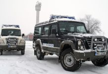 În punctele de trecere ale frontierei de la granița cu Bulgaria circulaţia se desfăşoară în condiţii de iarnă