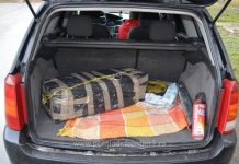 Ţigări de contrabandă confiscate de poliţişti de frontieră