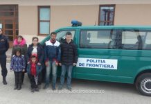 Opt migranţi depistaţi la frontiera verde