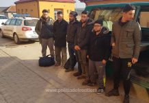 Șase cetăţeni străini depistaţi de polițiștii de frontieră de la Naidăș