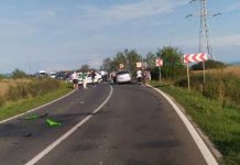 Motocicliști, în stare gravă în urma unui accident!