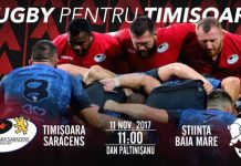 Inclestarea titanilor! Timisoara intalneste Baia Mare la rugby