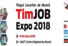Joburi pentru cei aflaţi în căutarea unui loc de muncă! TimJob Expo 2018 vă aşteaptă în weekend la CRAFT