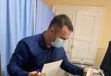 Marian Cucșa, candidat la Primăria Timișoara din partea Partidului Republicanilor, a votat!