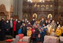 Moș Crăciun în Giroc