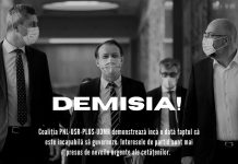 Guvernul Cîțu, în cădere liberă! „Guvernare doar pentru funcții și banul public”
