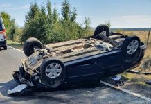 S-a dat singur peste cap şi a ajuns în spital