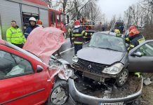 Accident grav soldat cu doi răniți