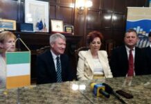 Ambasadorul Irlandei în România s-a aflat în vizită de lucru la CCIAT