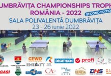 Regal internațional de tenis de masă în weekend! Haideți la Dumbrăvița