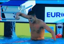 De neoprit! David Popovici, cel mai rapid om din lume, în apă