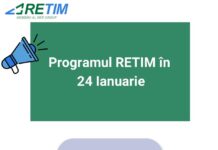 Programul de lucru RETIM în data de 24 Ianuarie 2023, sărbătoare legală