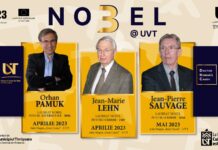 Trei laureați Nobel la UVT. Orhan Pamuk, Jean-Marie Lehn și Jean-Pierre Sauvage, invitați în cadrul seriei „La UVT, cultura este capitală!”