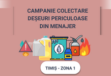 În luna mai poţi scăpa de deşeurile periculoase