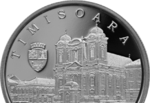 Monedă din argint cu tema Timişoara 2023 – Capitală Europeană a Culturii