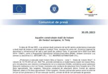 Aquatim construiește noi stații de tratare din fonduri europene, în Timiș