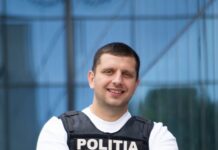Un poliţist, erou de ziua fiului său