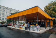 Piaţa Doina din Şagului, într-o nouă înfăţişare, mai modernă