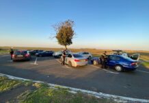 Acțiune rutieră blitz aproape de graniță