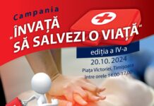 Campania „Învață să salvezi o viață” va avea loc în weekend. Orice secundă este prețioasă