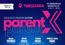 PARENTX – evenimentul care a revoluționat educația părinților și copiilor în România ajunge la Timișoara pe 5 octombrie