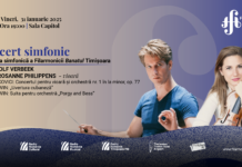Concert special în ultima seară de ianuarie, la Filarmonica Banatul
