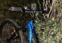 Hoţ de biciclete prins imediat după ce a crezut că a dat lovitura