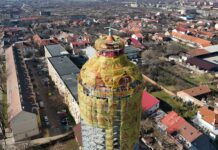 Turnul de Apă din Iosefin e doar la 65%. Trebuia să fie gata pentru anul capitalei culturale