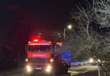 Casă distrusă după un incendiu de proporții în Rudicica