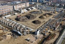 Stadionul-lego, în grafic la aproape un an de la startul efectiv al șantierului