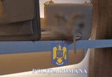 Articole vestimentare și nu numai, confiscate de poliție dintr-un magazin ce vindea falsuri