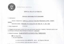 CJT și UPT au denumirea pentru viitoare asociație pe care se mută Poli Timișoara. Primele propuneri, respinse