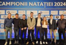 Pentatloniștii de la CSU Poli, pe aceeași scenă cu David Popovici!