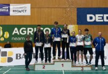 Trofee pentru badmintoniștii de la UVT la Cupa României