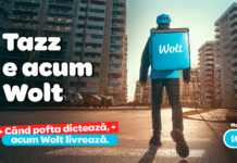 Clujenii pot comanda de acum pe Wolt