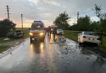 Doi copii au rămas fără mamă după un teribil accident rutier la Otvești