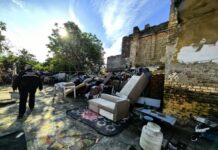 Poliția Locală a (re)descoperit dezastrul de pe strada Pop de Băsești