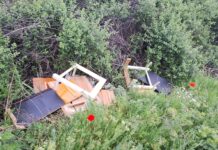 Bărbat care a abandonat deseuri în zona Calea Aradului, sancționat de polițiștii locali cu 30.000 lei