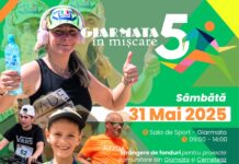 ”Giarmata în mișcare” are loc din nou sâmbăta viitoare