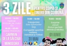 Trei zile de sărbătoare pentru copiii şi tinerii din Şag în preajma zilei de 1 Iunie