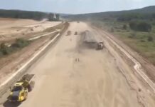 Stadiul lotului 2 Margina – Holdea al autostrăzii Lugoj – Deva a ajuns la 25%