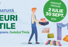 Campanie RETIM şi ADID Timiş de colectare a deșeurilor textile cu predare GRATUITĂ în Zona 1 Timișoara