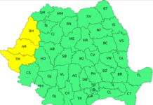 Timişul, din nou sub cod galben de caniculă