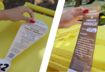 RETIM și ADID Timiș reiau aplicarea etichetelor de avertizare pentru separarea incorectă a deșeurilor