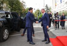 Preşedintele Nicuşor Dam este în Timişoara. A depus o coroană de flori, a avut un discurt la Timişoara Cities Summit şi s-a întâlnit cu Simonis